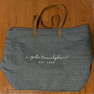 Zeta Tau Alpha  Travel Tote